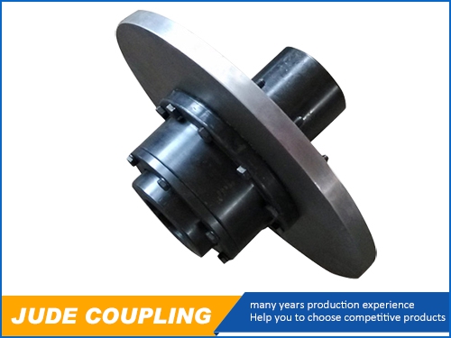 WGP with brake disc tooth coupling